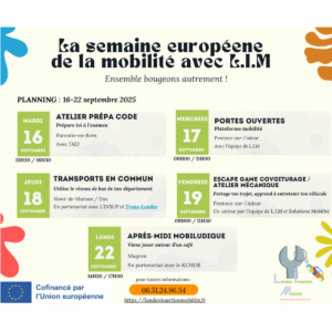 Semaine mobilité 2025 LIM NA