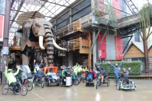 ilot familles 1 Defi paracycliste