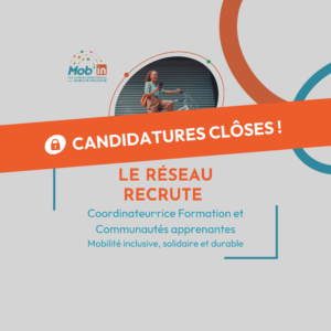 offre emploi Coordinateur·rice Formation et Communautés apprenantes - 2026 - candidatures clôturées